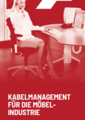 Flyer Kabelmanagement für die Möbelindustrie